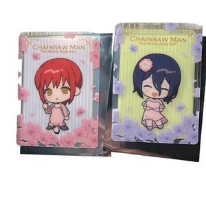 Chainsaw Man sunshine city prince hotel collab merch bundle (makima & reze)